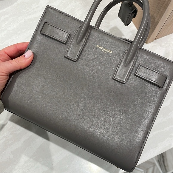 Saint Laurent Nano Sac de Jour grey - Picture 13 of 13